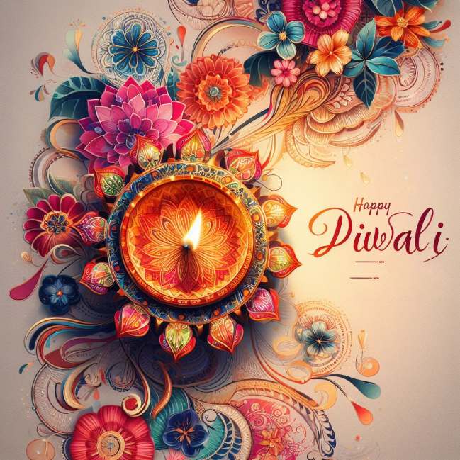 happy diwali wishes images for family and friends